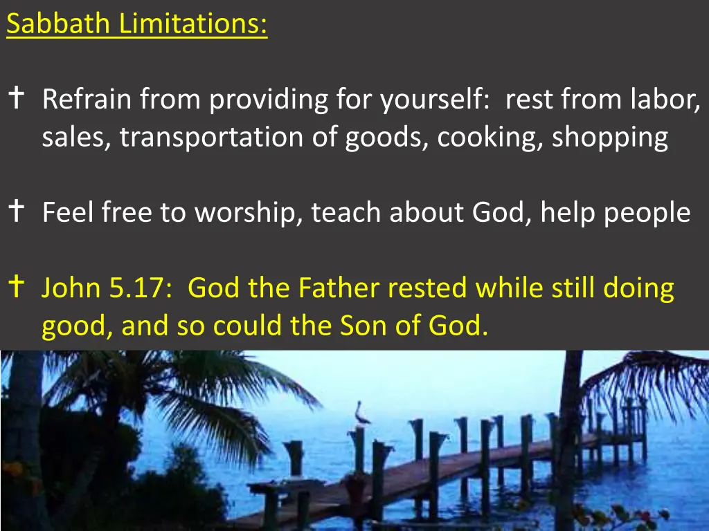 sabbath limitations 3