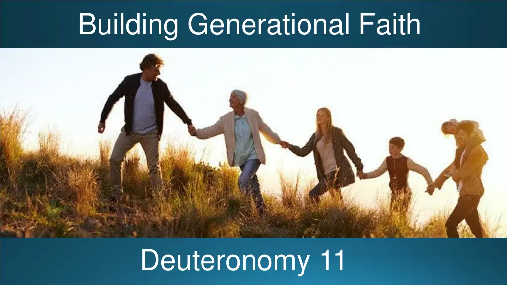 building generational faith