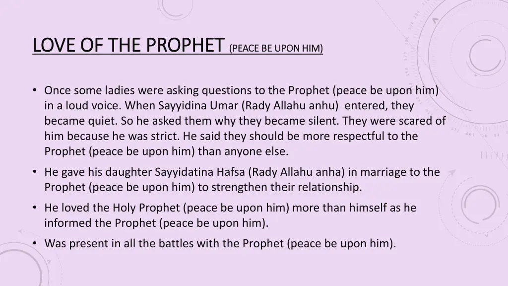 love of the prophet love of the prophet peace