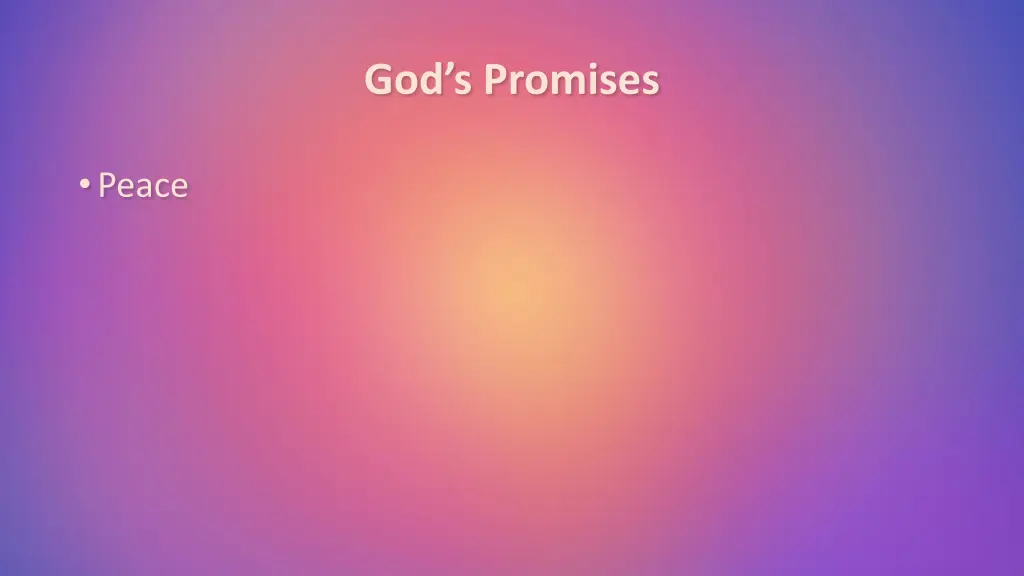 god s promises