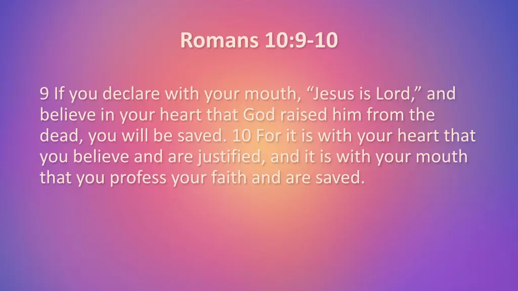 romans 10 9 10