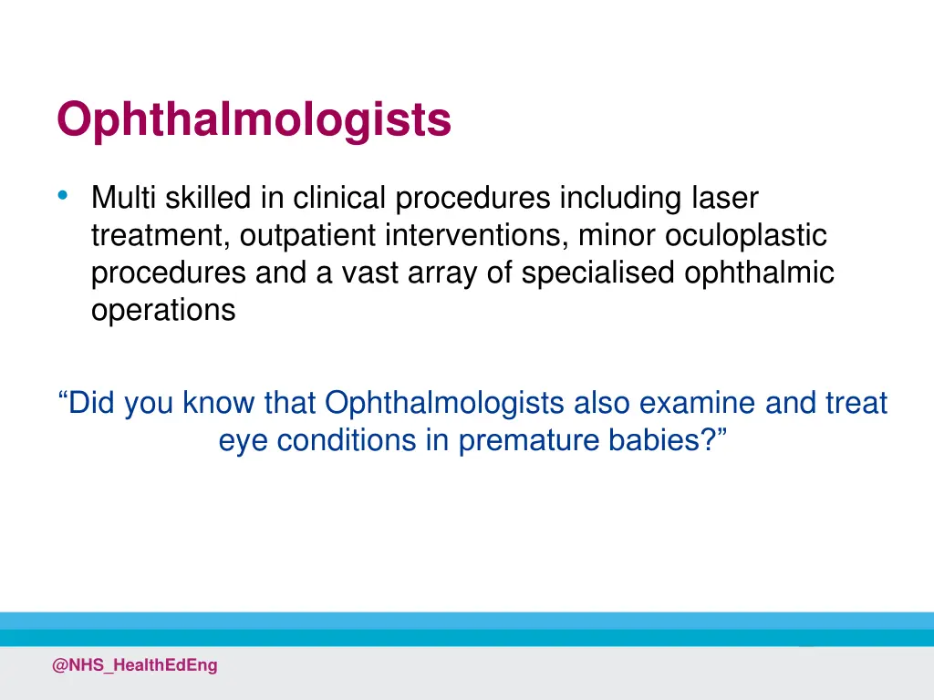 ophthalmologists 1