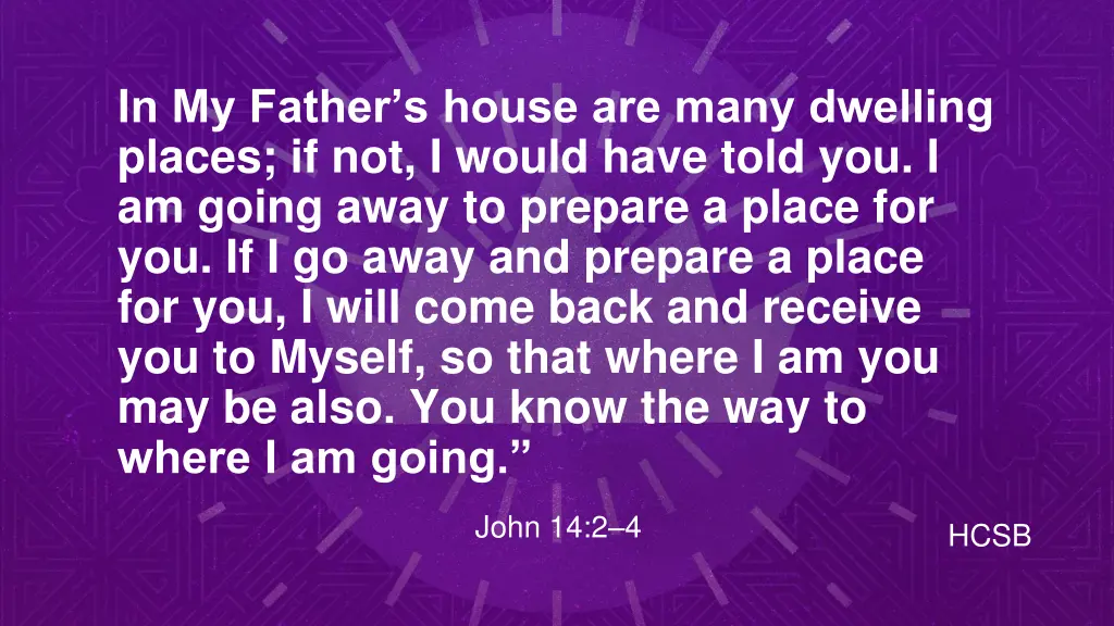 in my father s house are many dwelling places