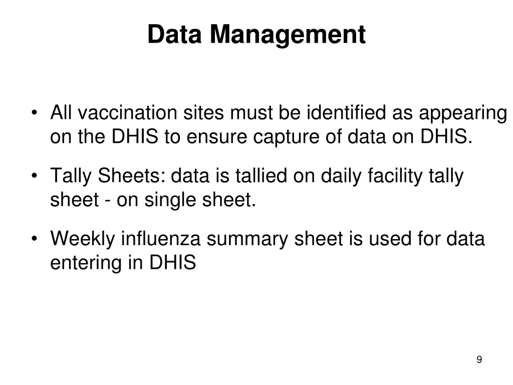 data management