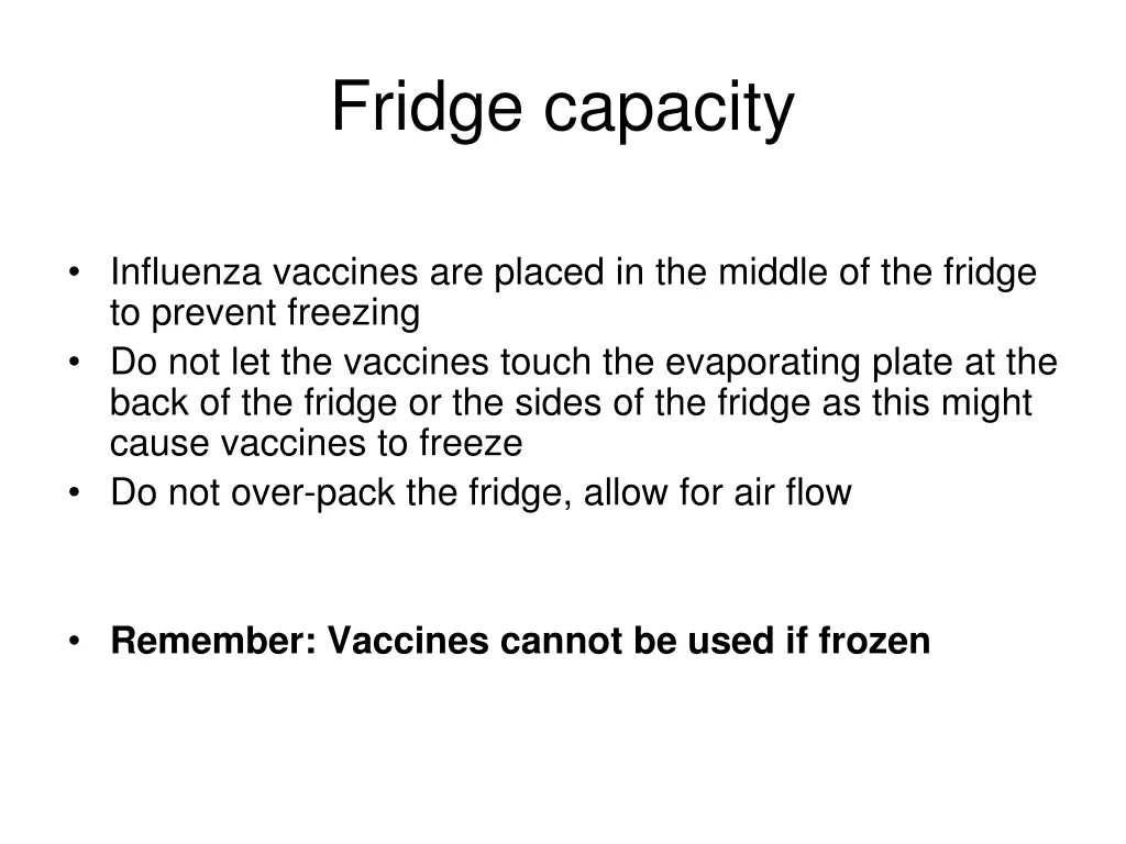 fridge capacity