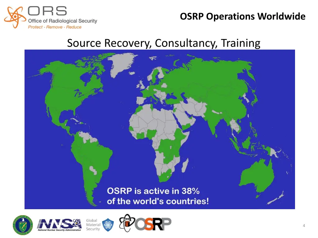 osrp operations worldwide