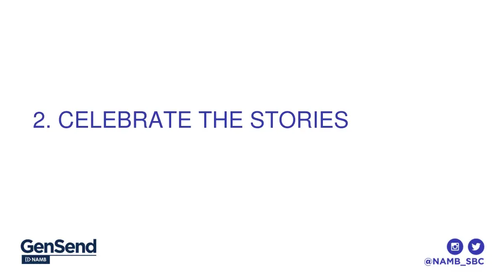 2 celebrate the stories