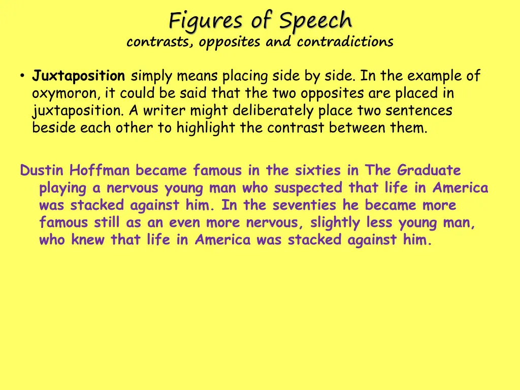 figures of speech contrasts opposites 2