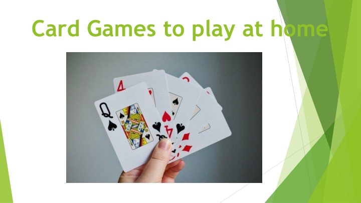 card games to play at home