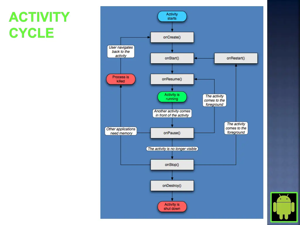 activity cycle