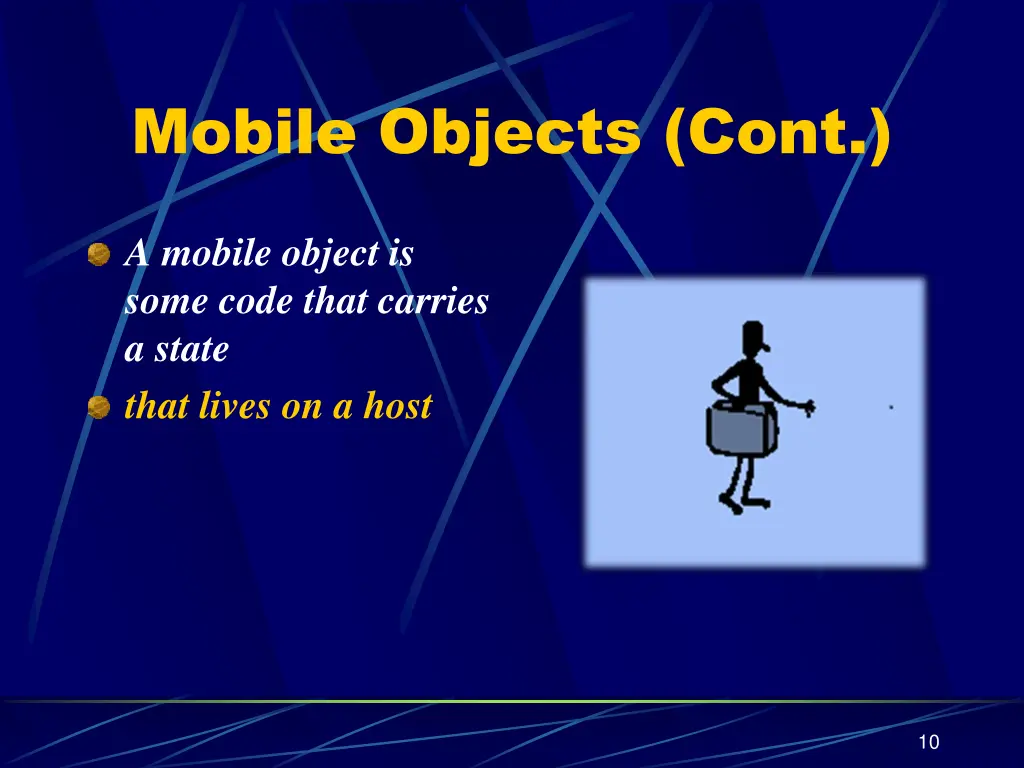 mobile objects cont