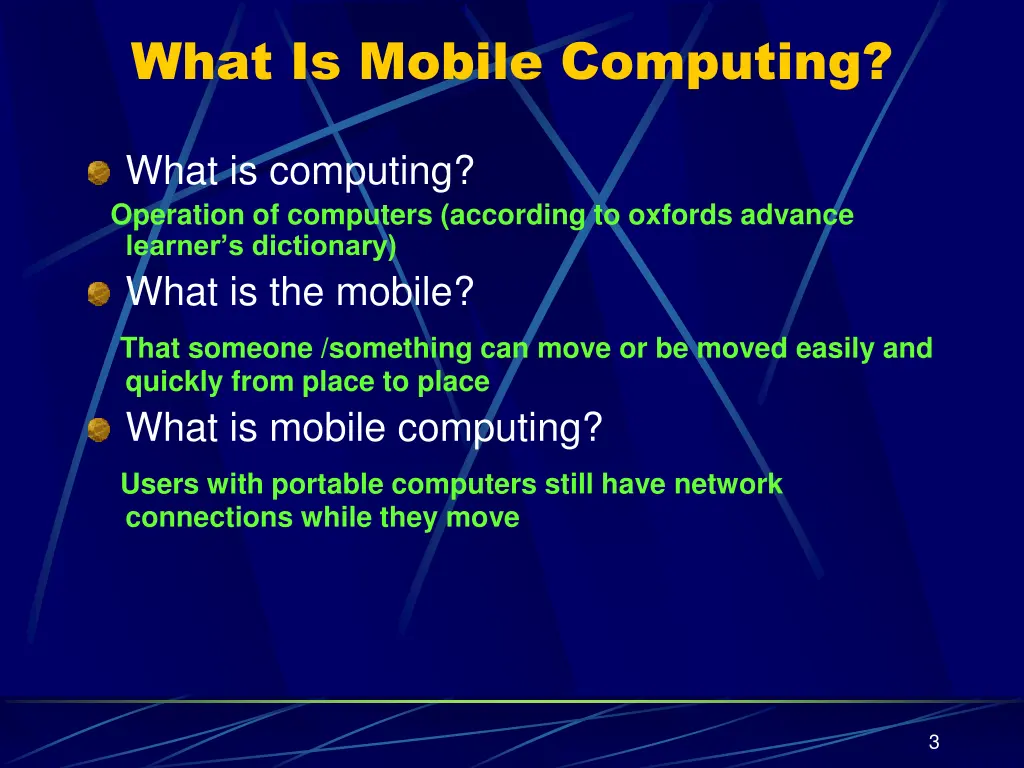 what is mobile computing