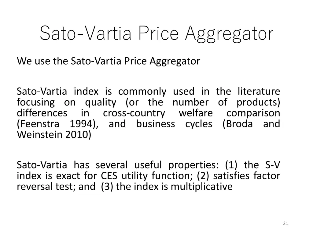 sato vartia price aggregator