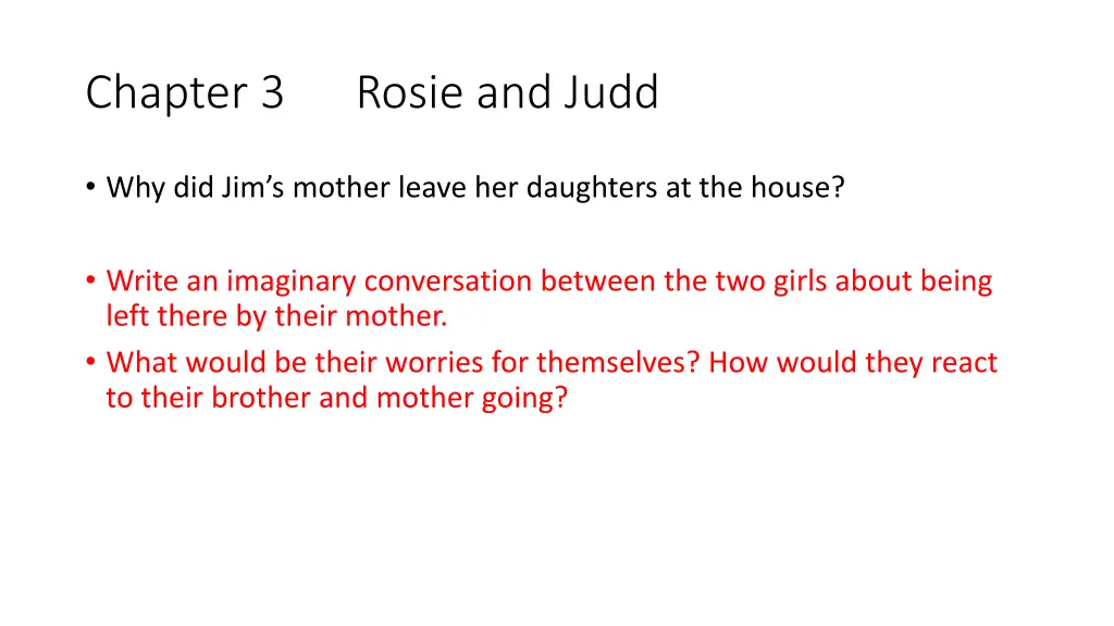 chapter 3 rosie and judd