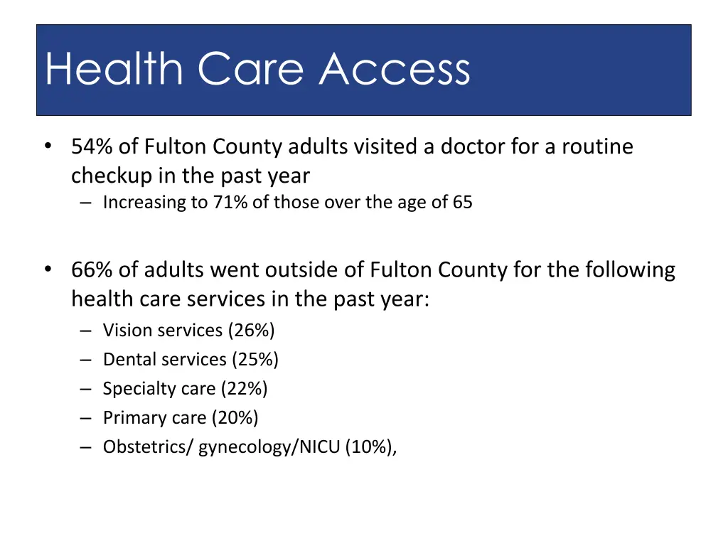 health care access 1