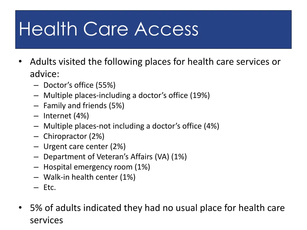 health care access 2