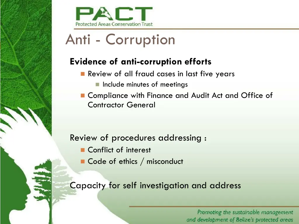 anti corruption