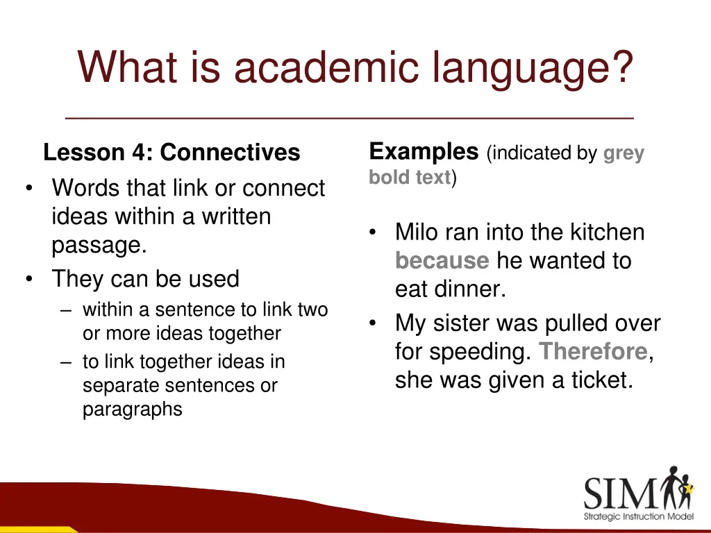 what is academic language 2