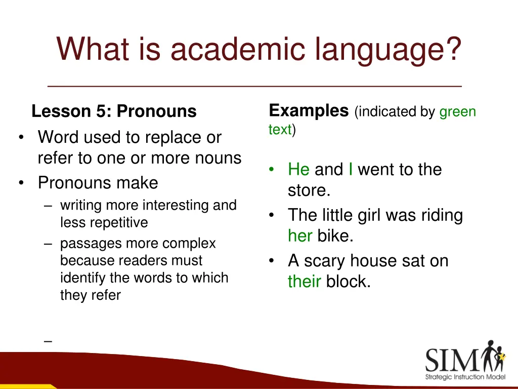 what is academic language 3