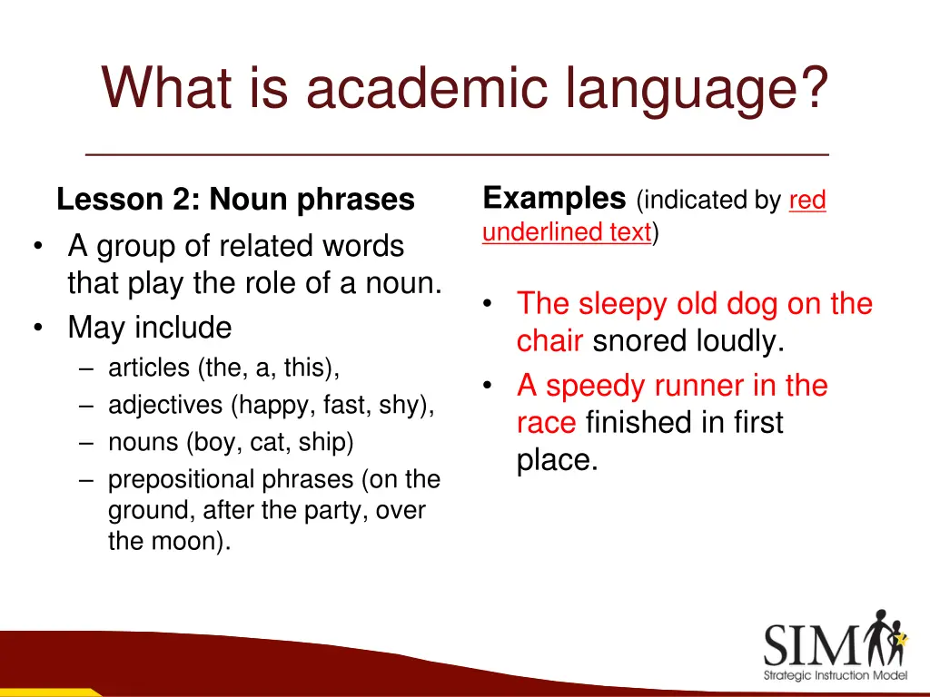 what is academic language