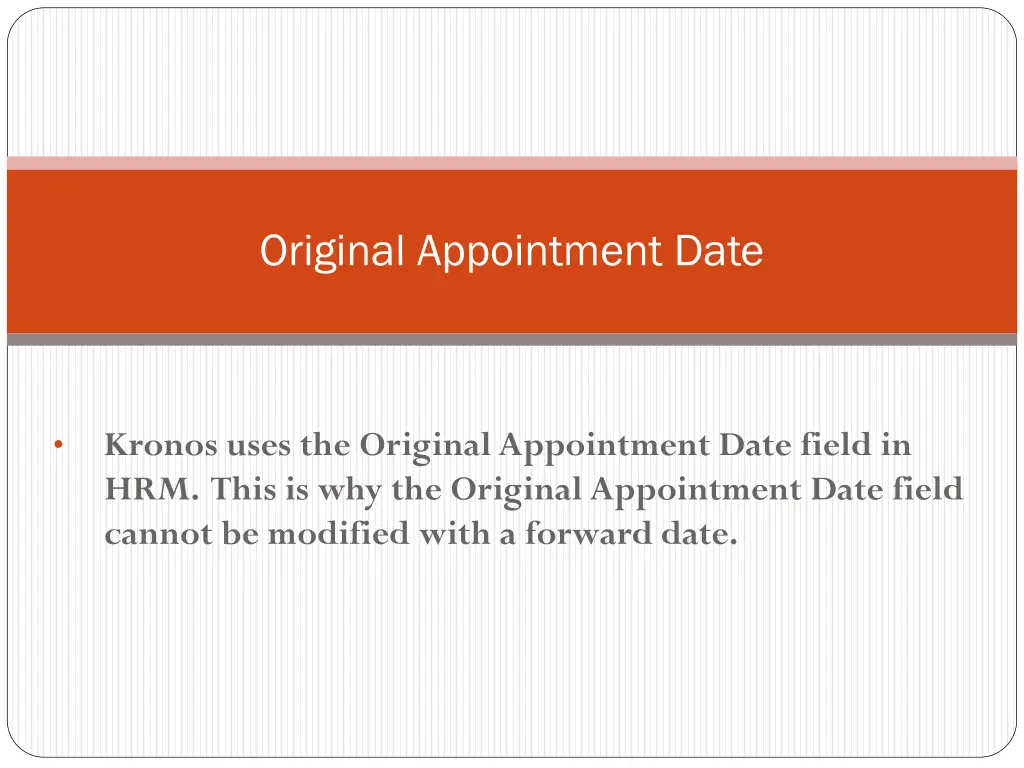 original appointment date 2