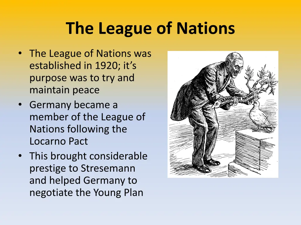 the league of nations