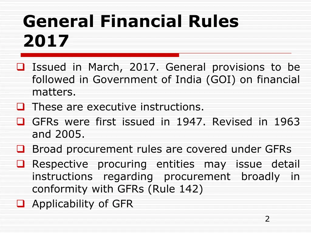 general financial rules 2017 1