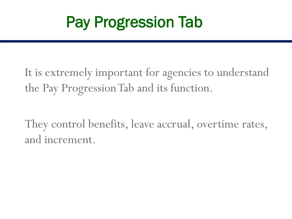 pay progression tab pay progression tab tab