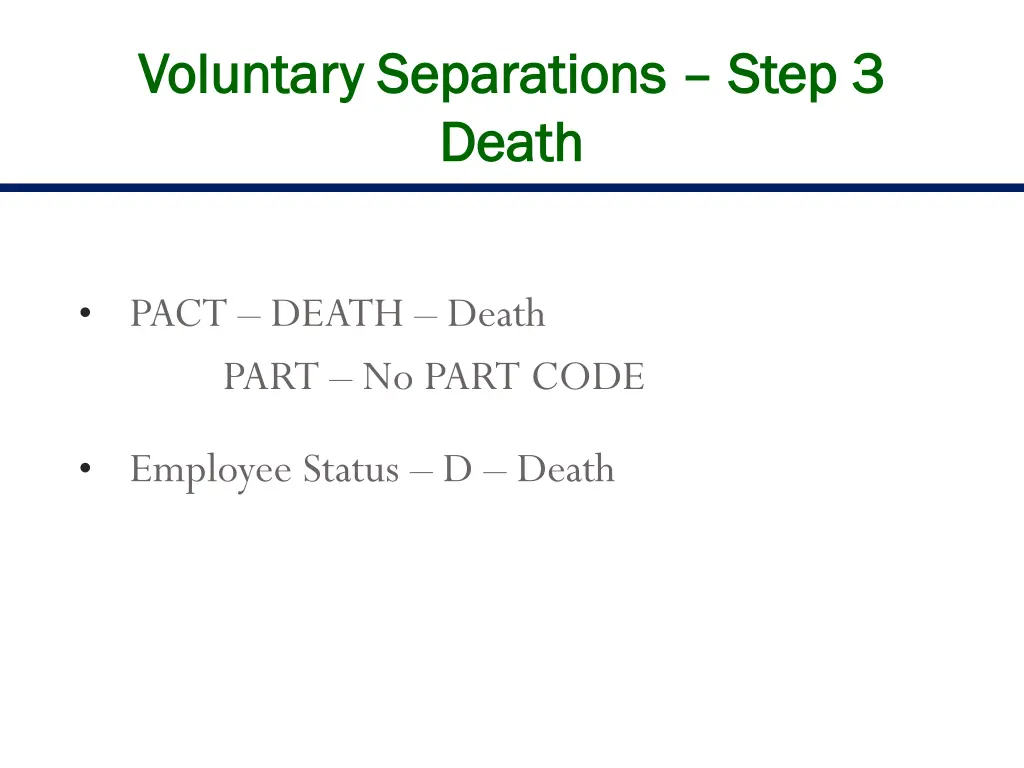 voluntary separations voluntary separations step 5