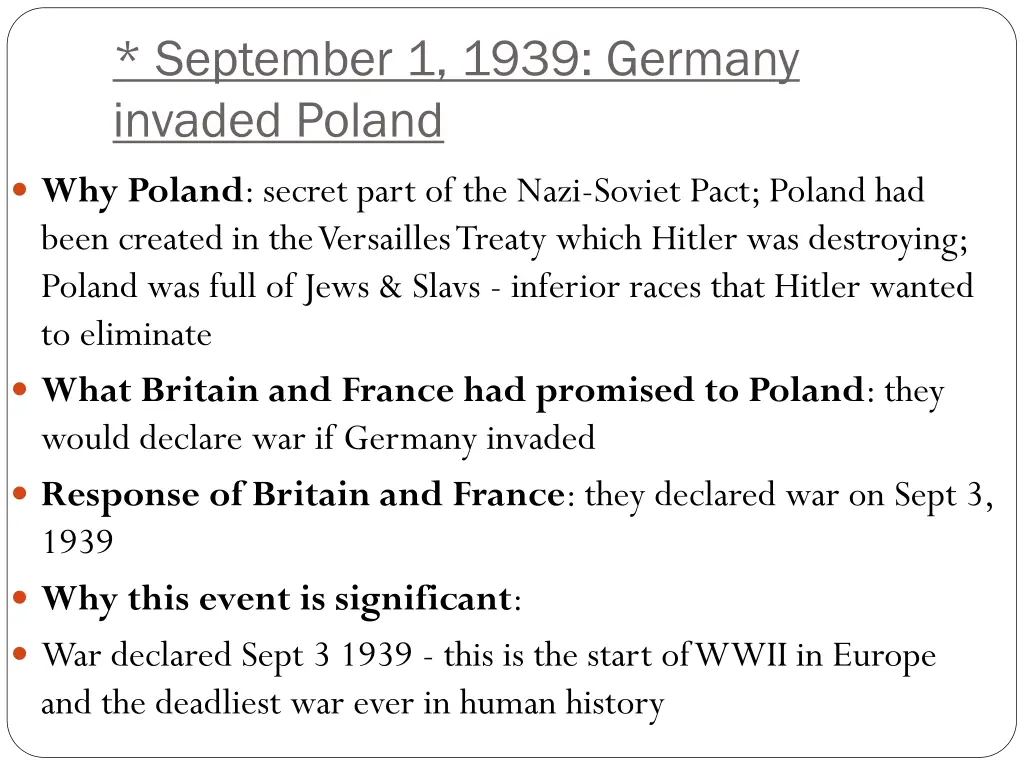 september 1 1939 germany invaded poland