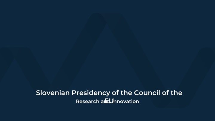 slovenian presidency of the council