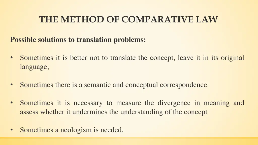 the method of comparative law 8