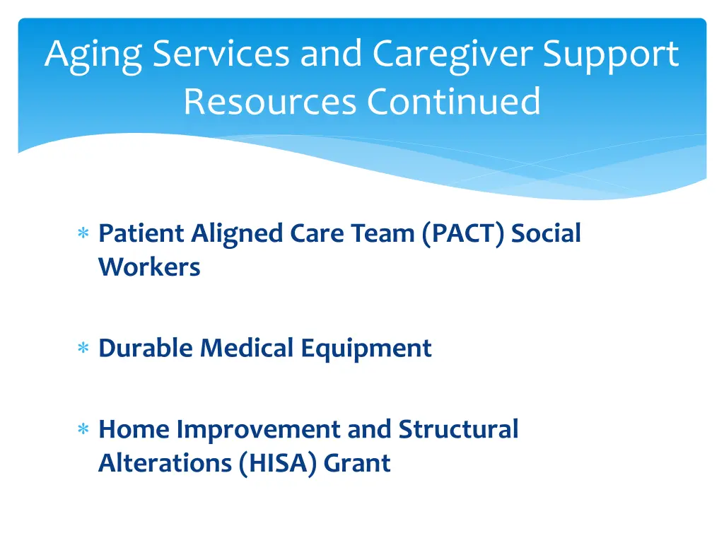 aging services and caregiver support resources 2