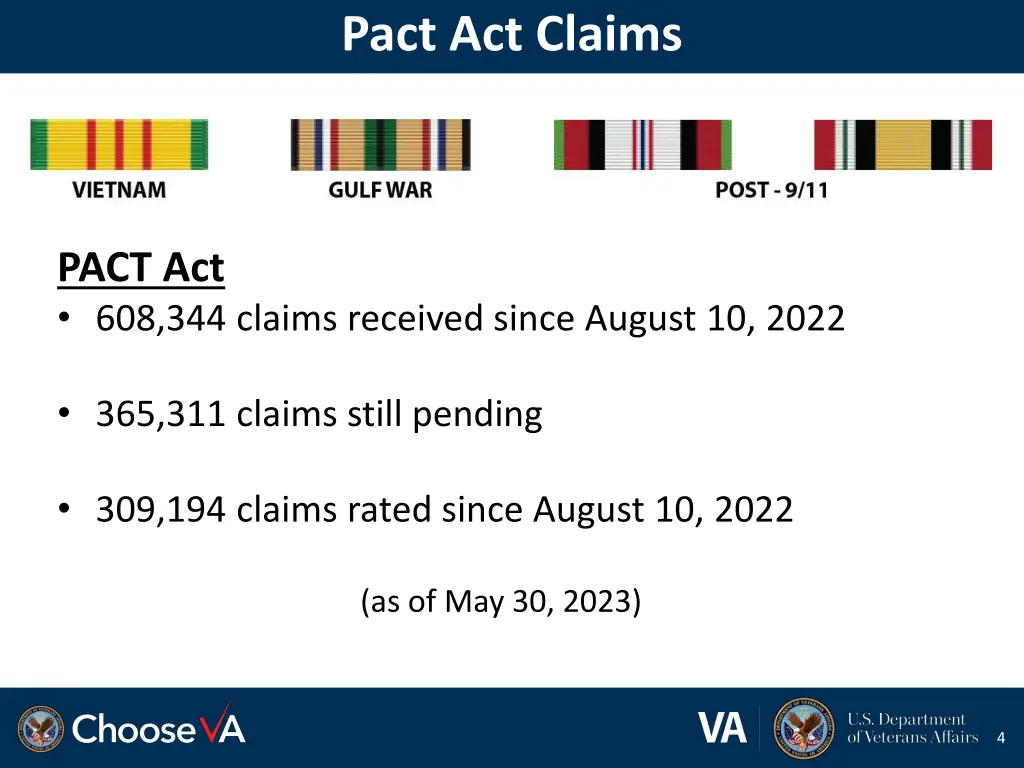 pact act claims