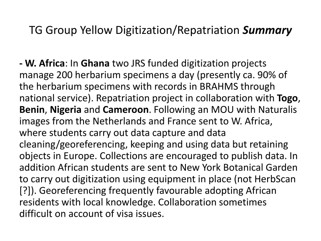 tg group yellow digitization repatriation summary 5