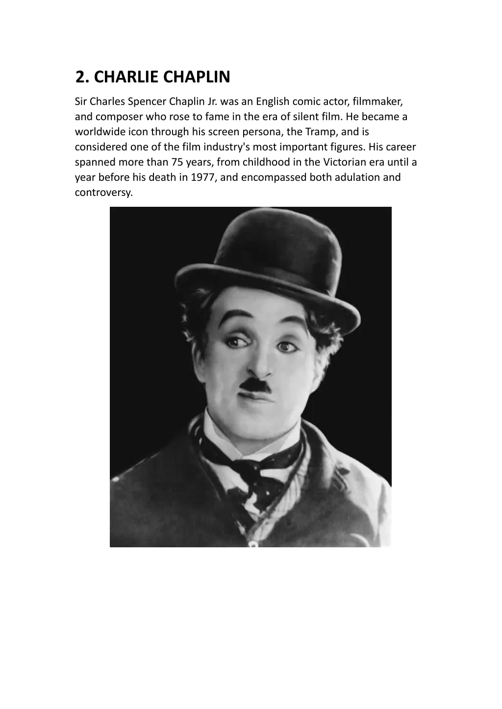 2 charlie chaplin