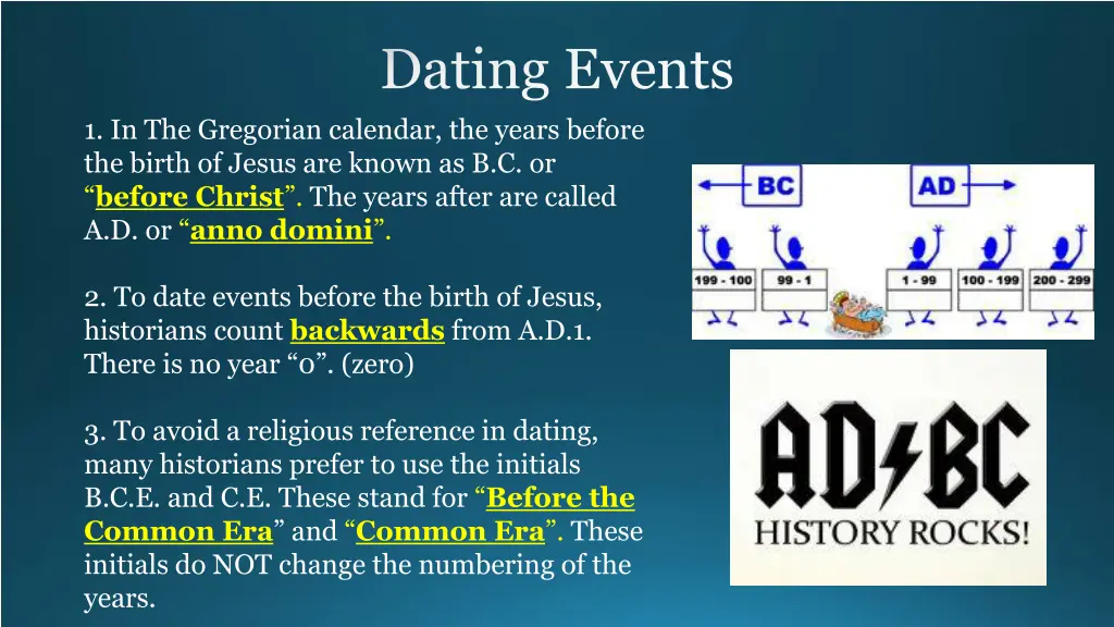 dating events