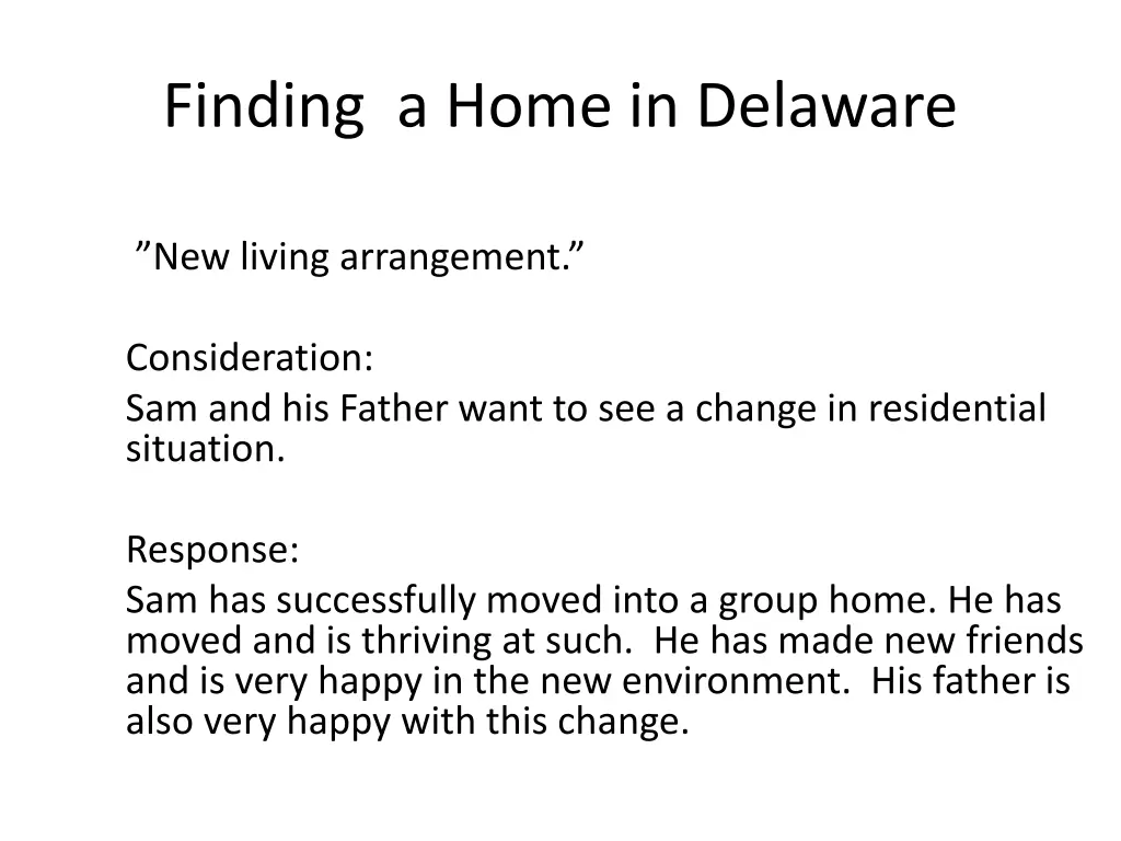 finding a home in delaware