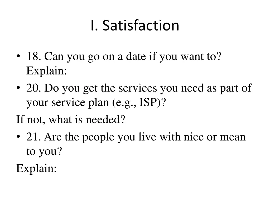 i satisfaction 2