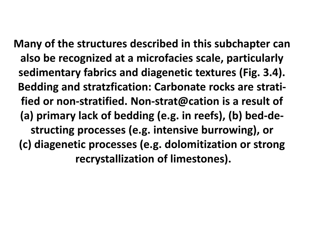 many of the structures described in this