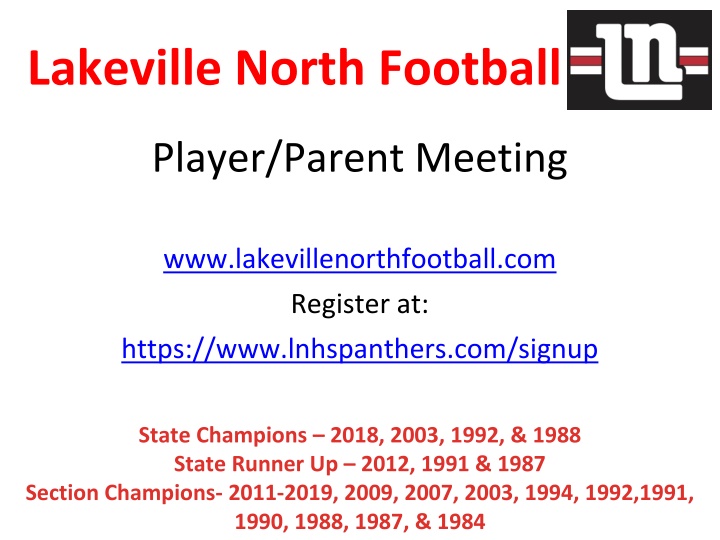 lakeville north football