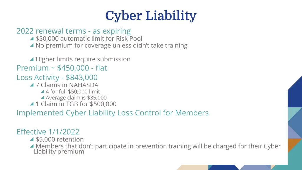 cyber liability