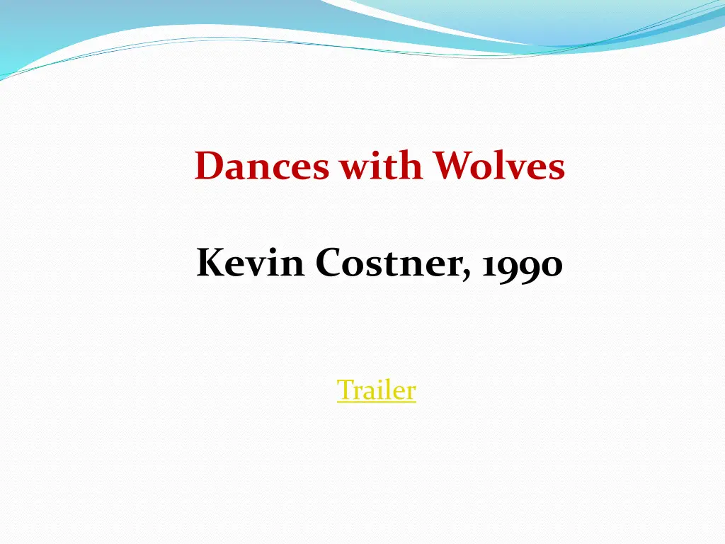 dances with wolves