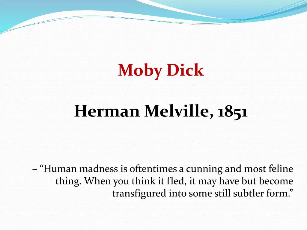 moby dick