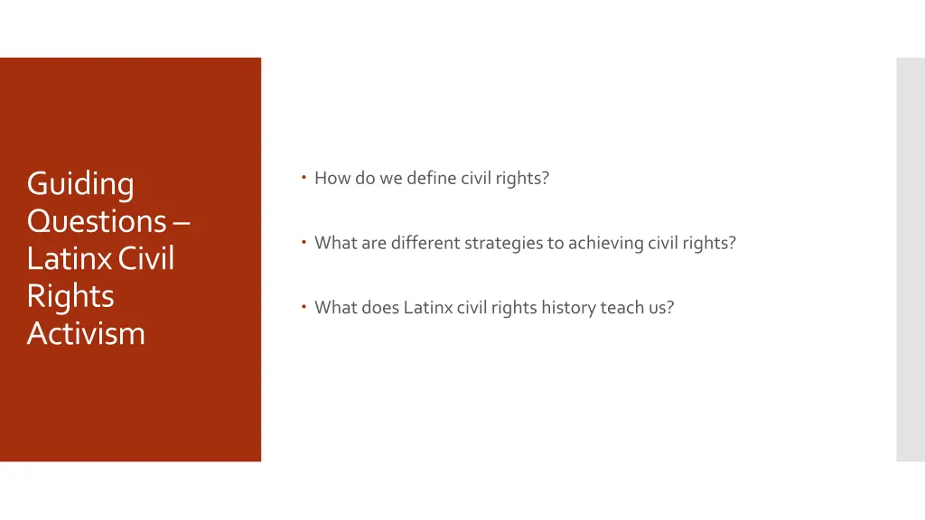 how do we define civil rights