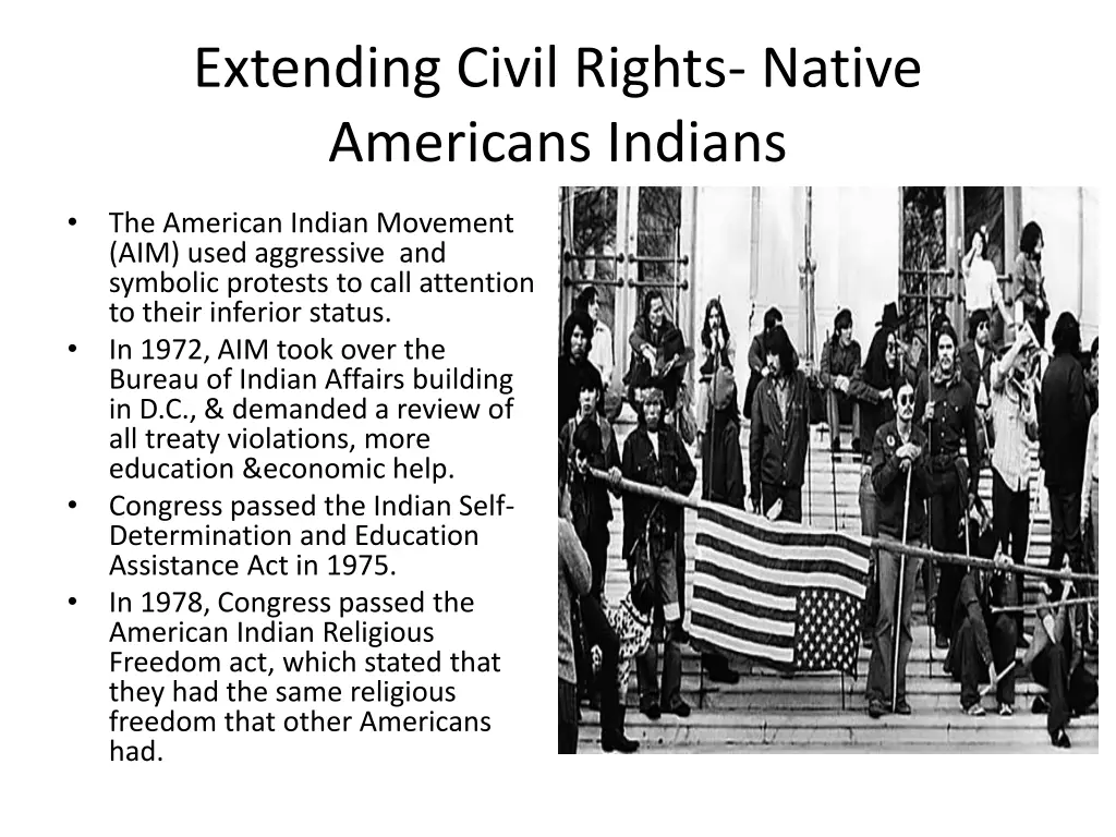 extending civil rights native americans indians