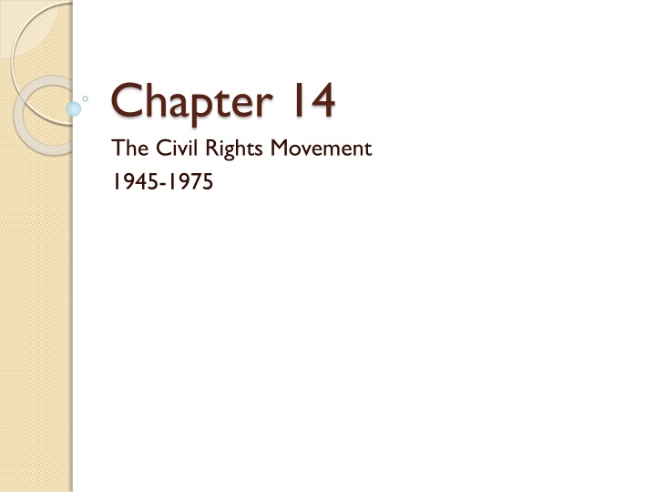 chapter 14 the civil rights movement 1945 1975