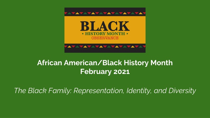 african american black history month february 2021