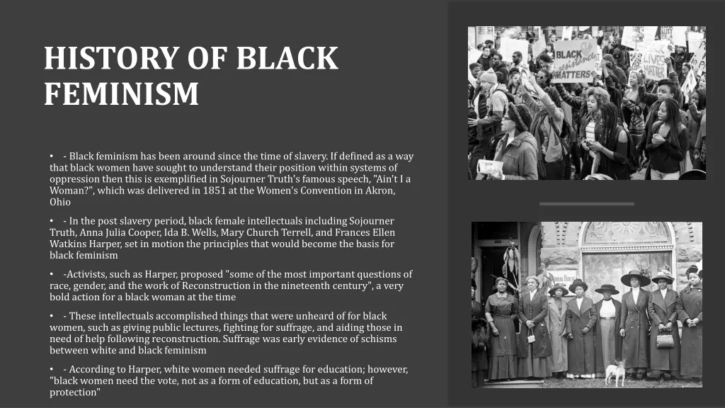 history of black feminism