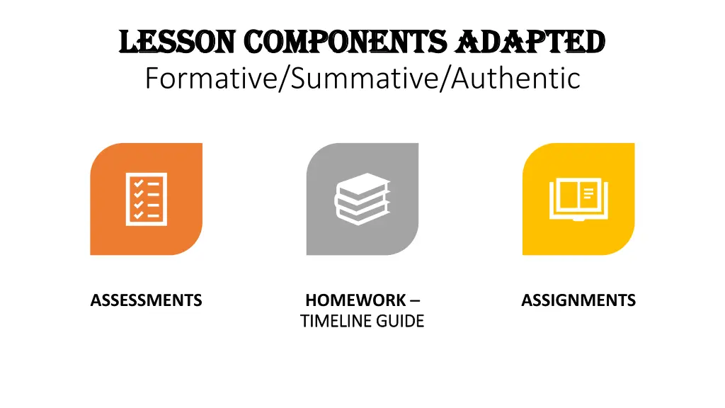 lesson components adapted lesson components 3